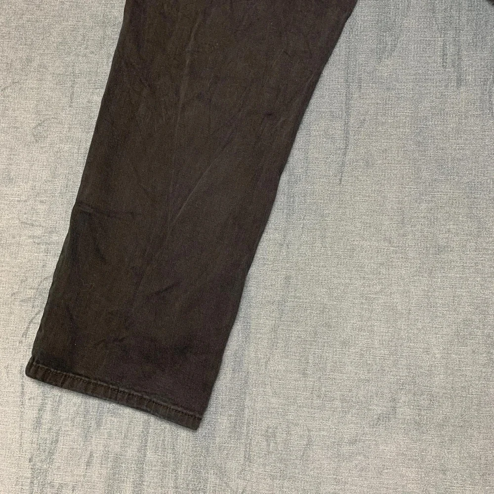 Signature Levi Strauss S67 Athletic Pants Mens 42x32 Black All Season Straight